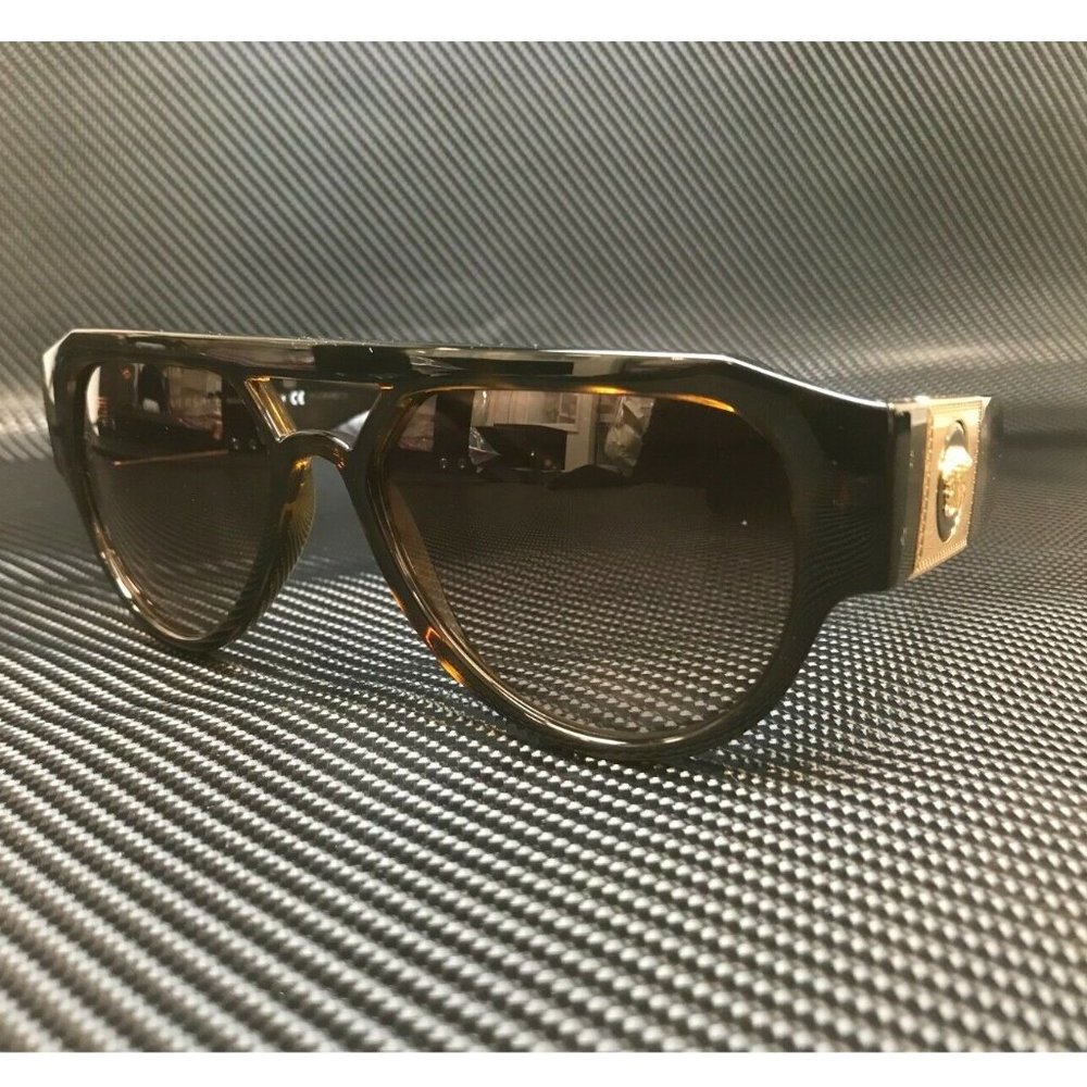 Versace Havana Aviator Mens Sunglasses!